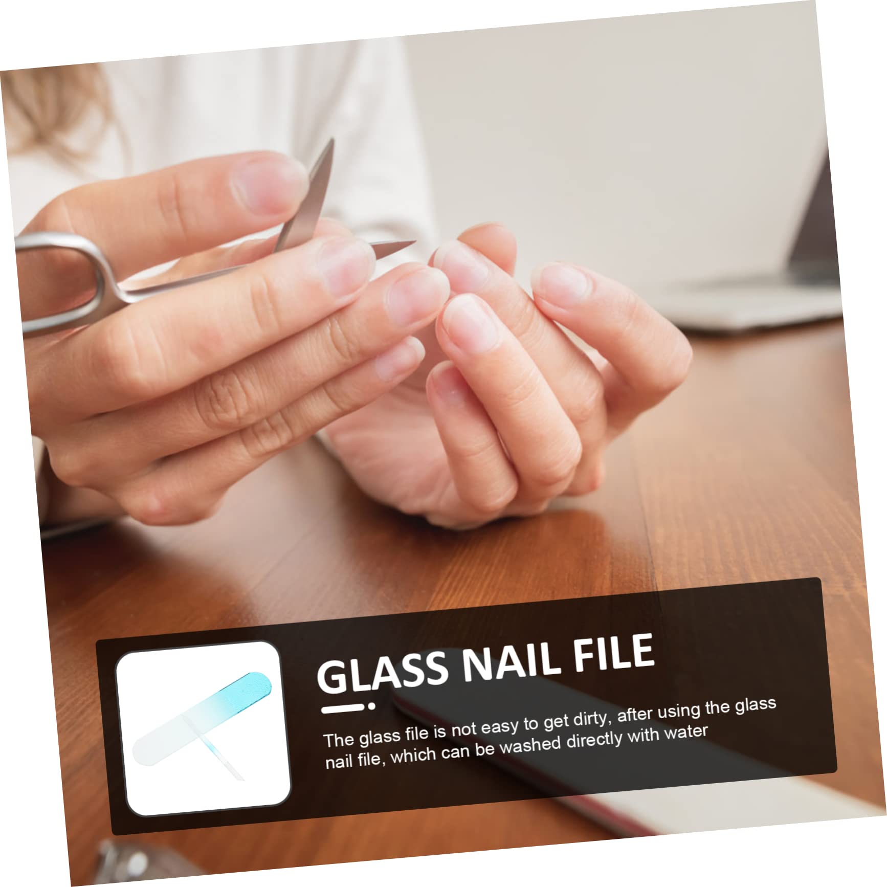 FRCOLOR 8 Stk Nagelfeile slico girl politur women nailkndy professioneller Nagellack kit de manicura -Nagellack Nagel Pufferblock Nagel-Puffer professionelle Datei Glasfeilen für Nägel