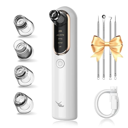 Yccu Rechargeable Blackhead Vacuum Kit