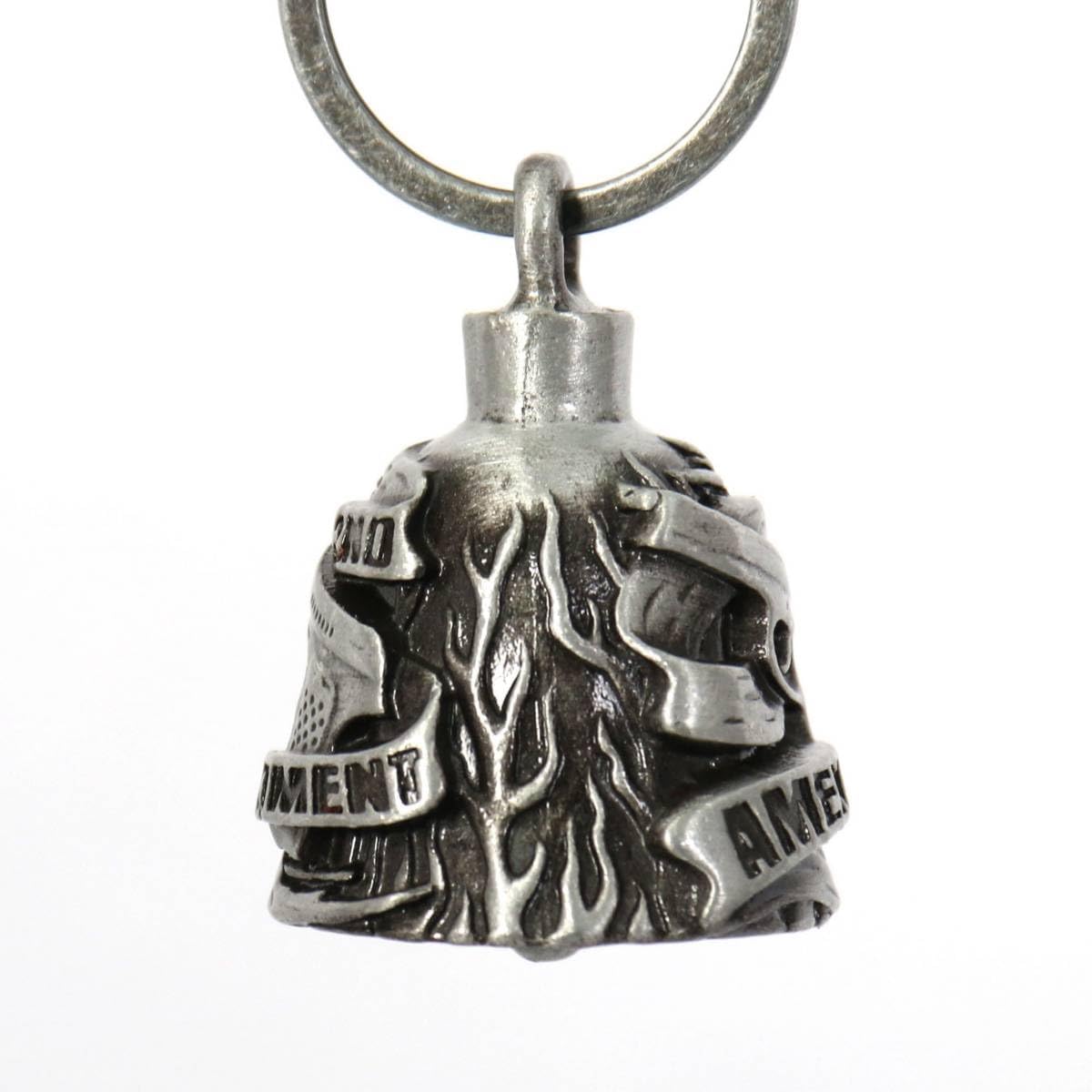 Milwaukee Leather Motorcycle Good Luck Bell | Key Chain Accessory for Bikers | MLB90XX