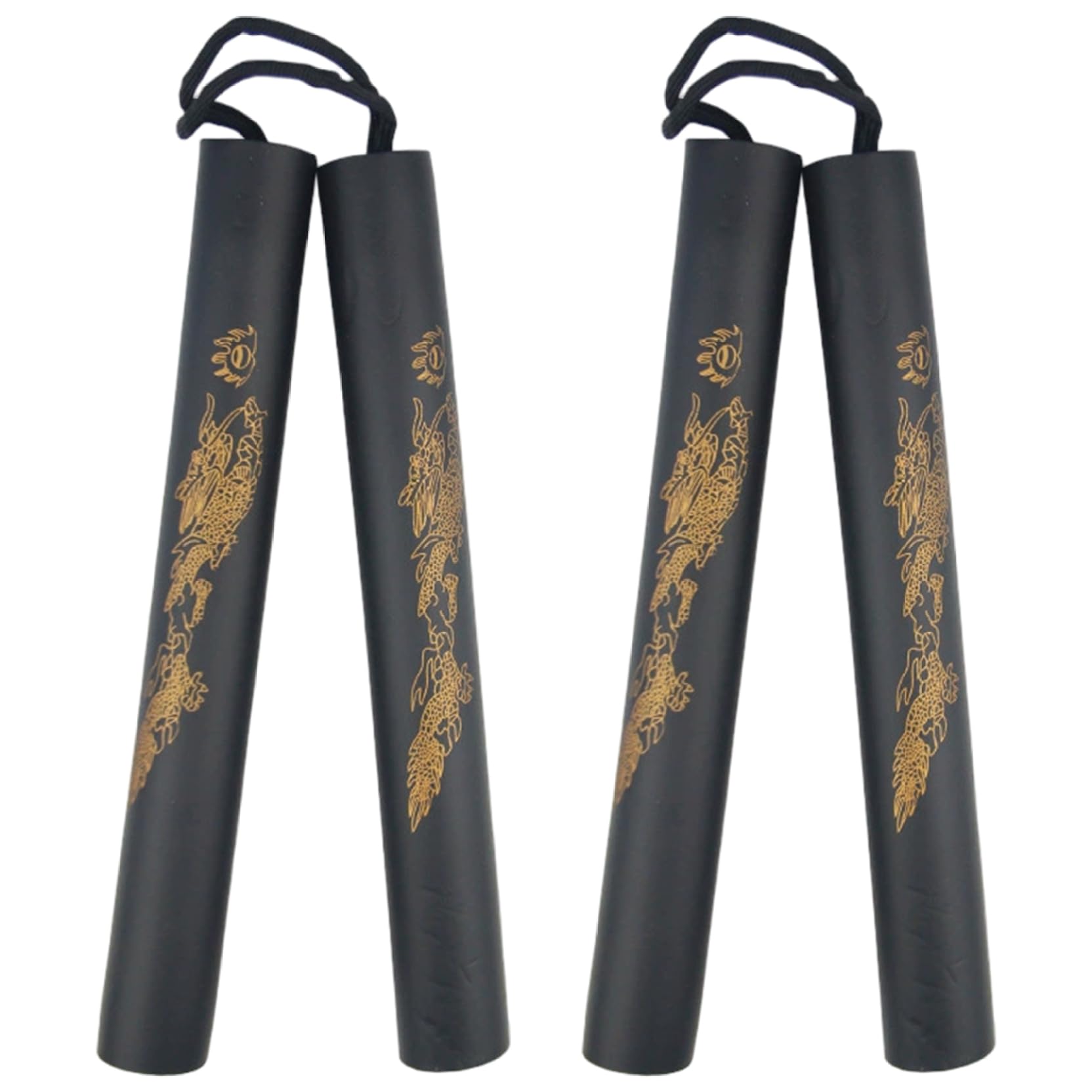 Nunchakus de Espuma para niños, Palos Ligeros de práctica de Artes Marciales para Entrenamiento de niños y Principiantes, 2 uds.