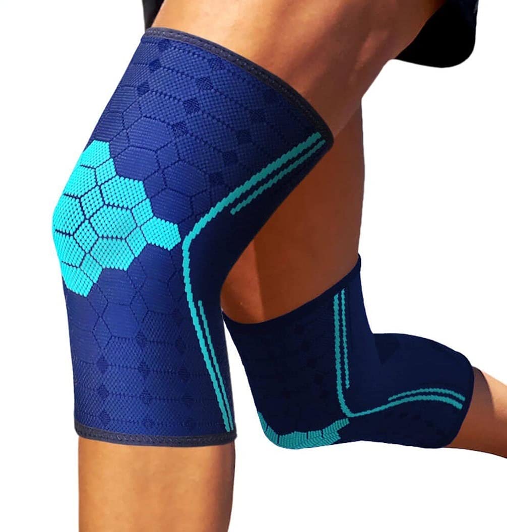 Buy Sparthos Knee Compression Sleeves (Pair) Support Sports, Running