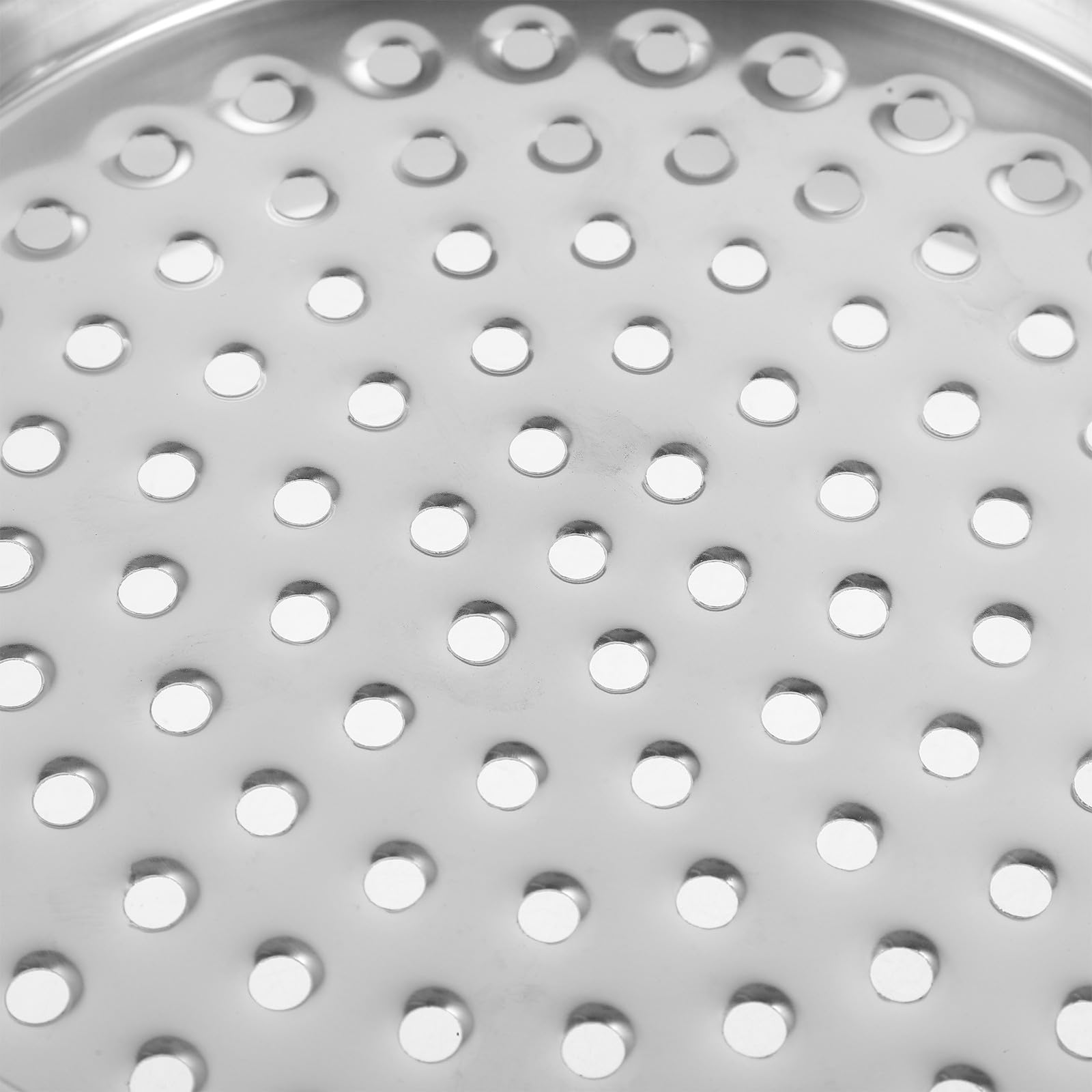 Mikikit Vaporera Cocedor de Verduras al Vapor de Aleación de Aluminio Tapa para Alimentos de Alta Temperatura y Calentamiento Uniforme para Patatas y Postres