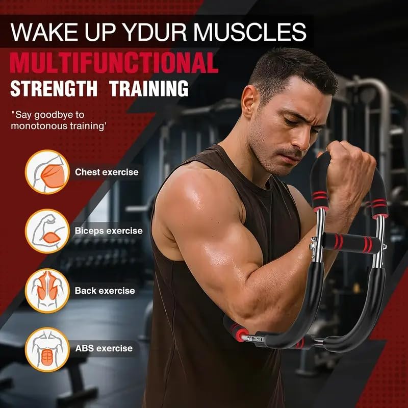 Image of Proton Multi-Function Power Twister Bar for Full Body Workout | Arm, Chest, Shoulder & Leg Exercise Tool for Home Workout & Muscle Building