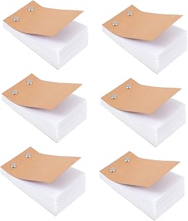 6pcs Sketchbook for Boys and Girls, 100 Sheets Sewn Binding