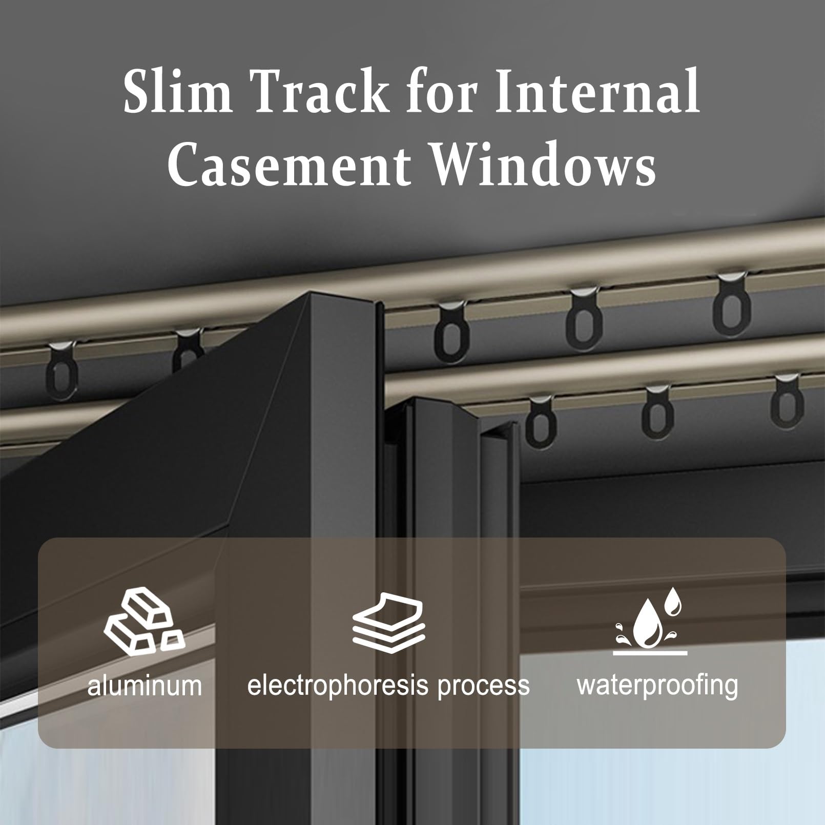 Ultracienki aluminiowy system szyn – pojedyncza szyna, bez wycieku światła, łatwa instalacja, idealny do wewnętrznego skrzydła, idealny wystrój domu i biura, elegancki nowoczesny design