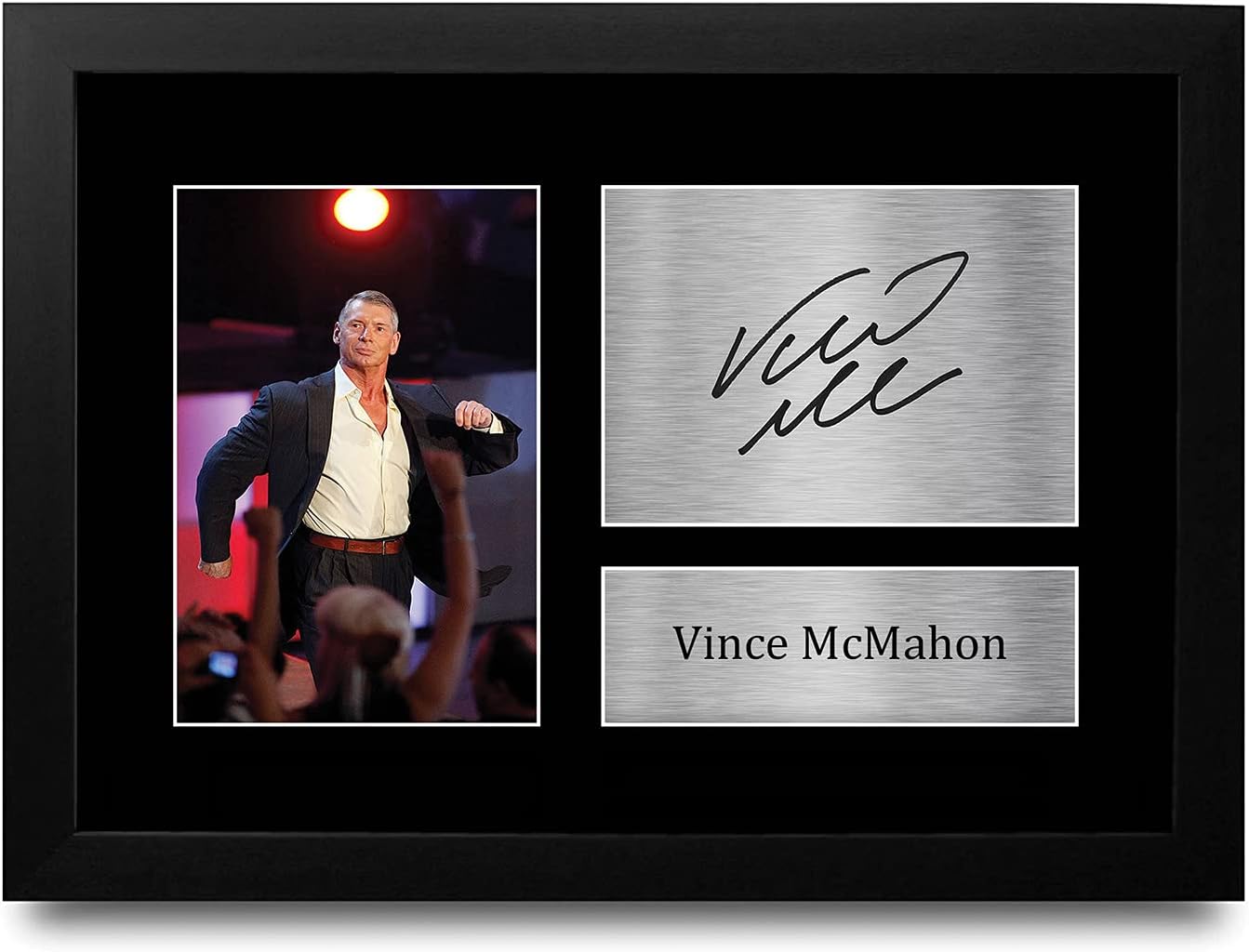 HWC Trading Roman Reigns A4 Unframed Signed Image Signature Printed Photo Print Display Gift For Wwe Catch-Fans