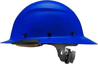 Lift Dax Carbon Fiber Cap Brim Safety Helmet/Hard Hat, Blue