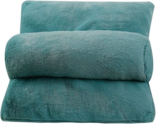 Almohada de apoyo lumbarcojín trasero, almohada de lectura suave y cómoda, respaldo de respaldo de felpa cálida para silla de oficina, computadora,