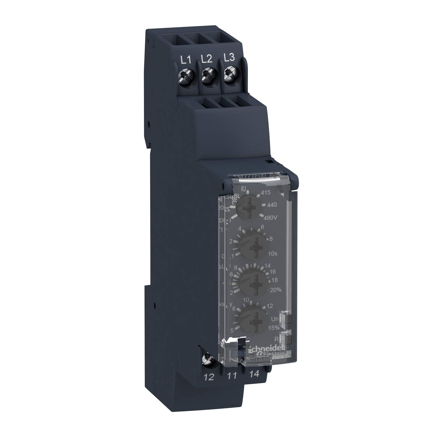 multifunction control relay RM17-TE - range 183..528 V AC, RM17TE00