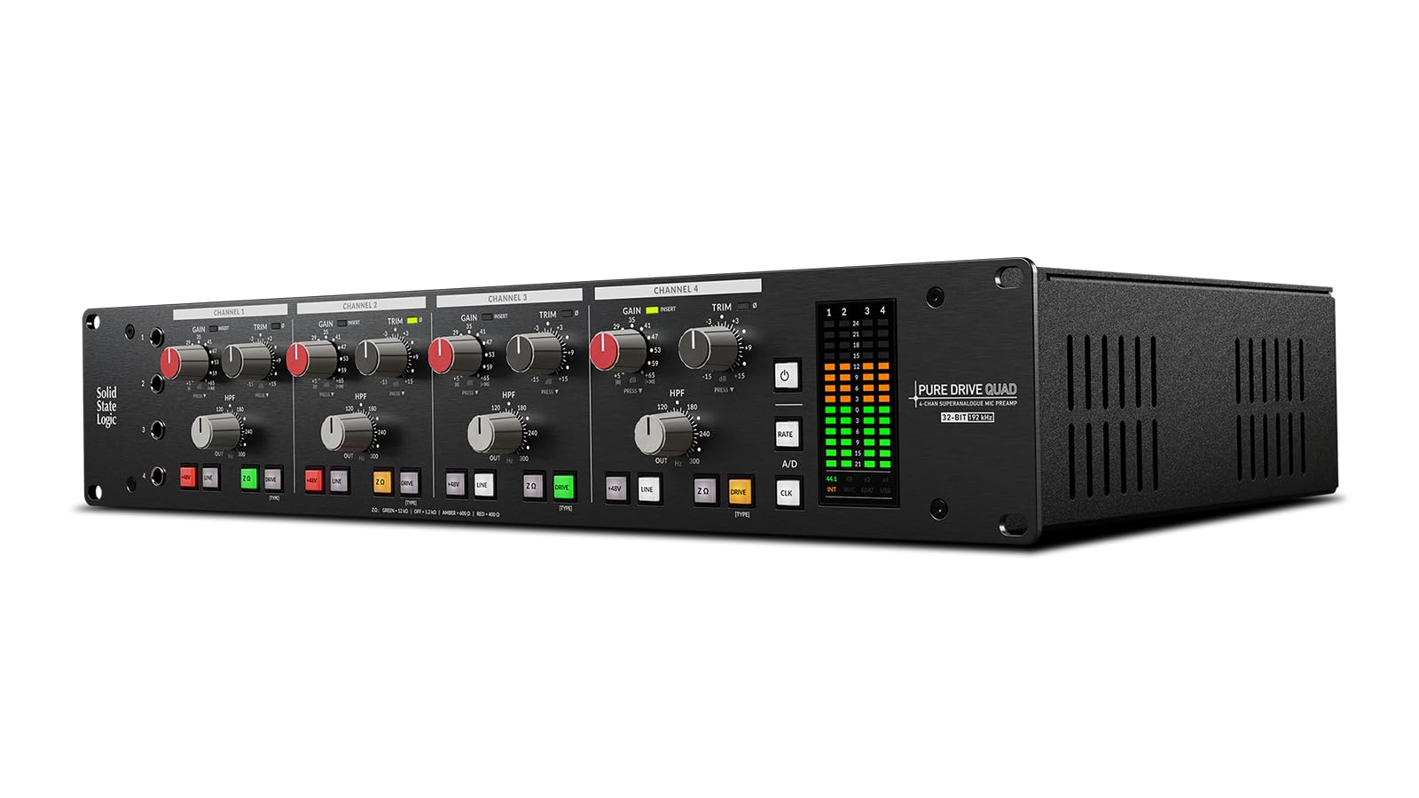 Amazon.co.jp: Solid State Logic (SSL) 4ch プリアンプ Pure Drive