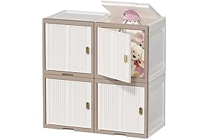 Large Stackable Drawers Plastic Chest, 25.5"x12.6"x25.5"