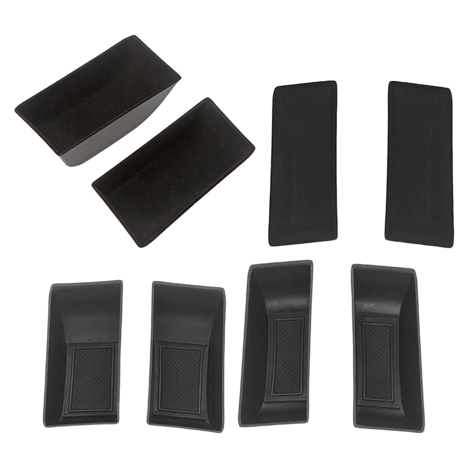 Merishopp 2 Pieces Door Handle Storage Box for Byd Yuan Plus EV Atto 3 2022 Silicone Front-image-31