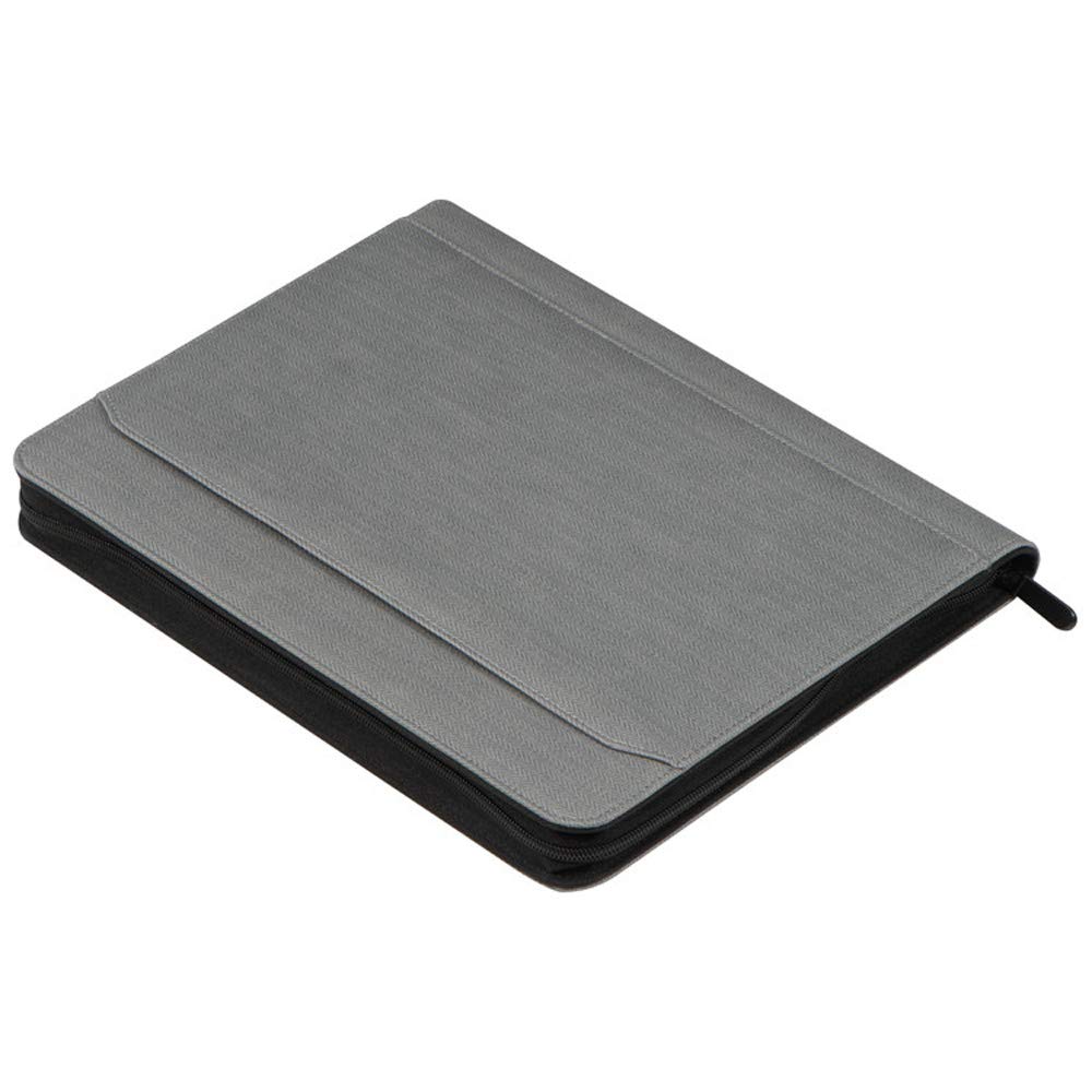 Schreibmappe aus Kunstleder mit Powerbank für persönliche Daten als Personal Organizer für Büro und Arbeitsplatz 25,7 x 32,7 x 3,3 cm von notrash2003