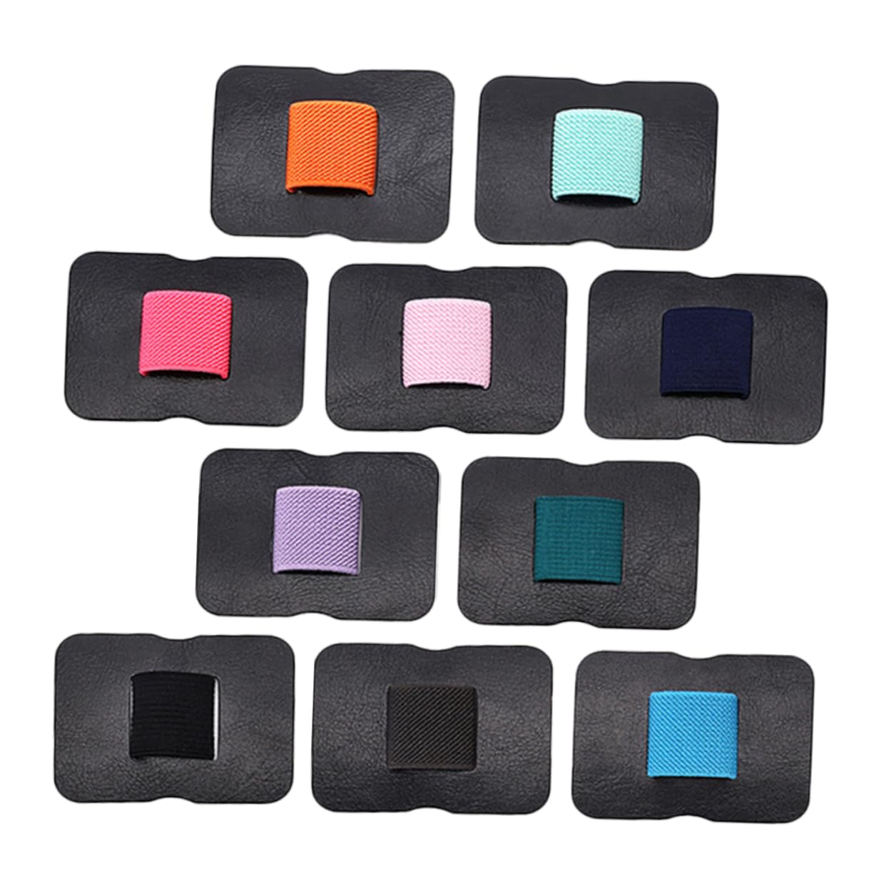 STOBOK 40stücke Teiliges Selbstklebende Stifthalter Für Notebooks Und Tablets Elastische Stiftschlaufe Verschiedenen Farben Praktischer Organizer Für Büro Und Unterwegs