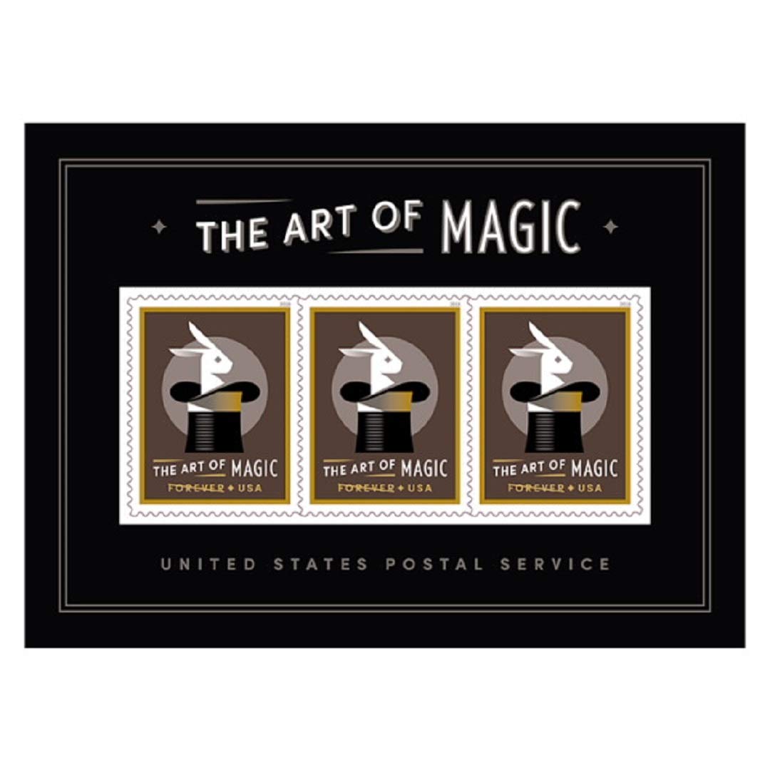 Amazon.com: The Art of Magic Lenticular Souvenir Sheet of Three