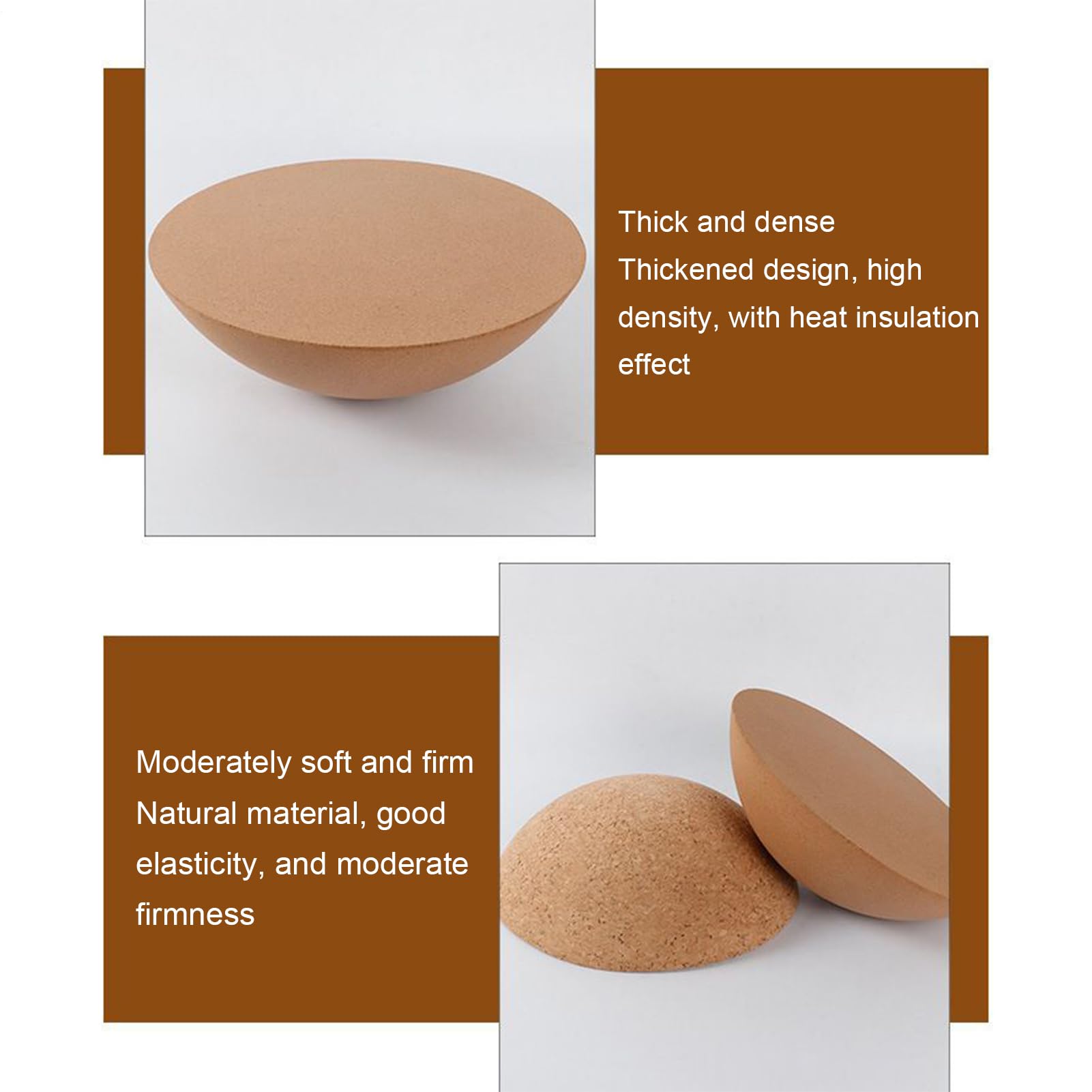 Tabla De Equilibrio Entrenador Ergonomico Portatil De Madera