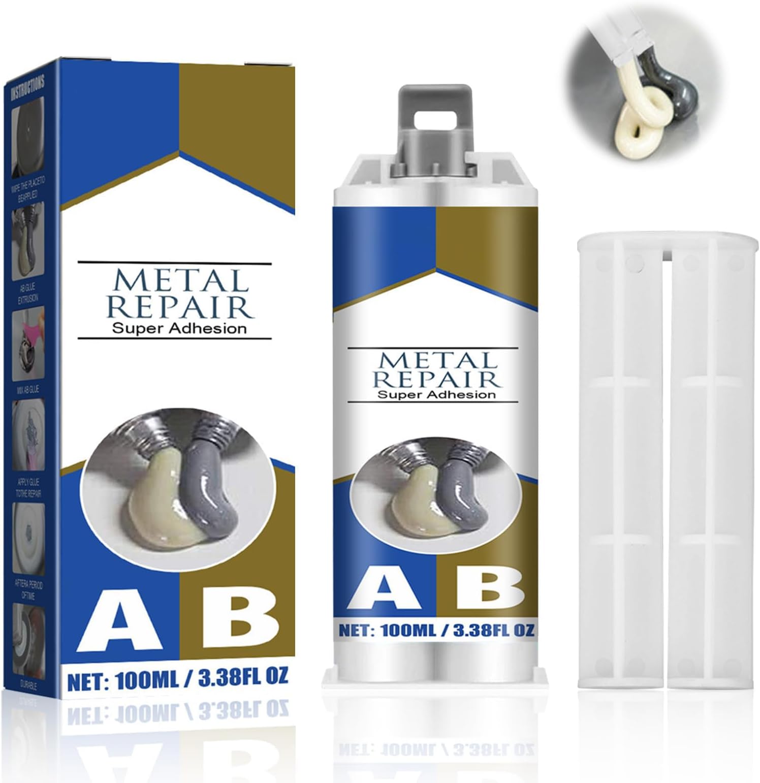 Metal Glue, Heavy Duty Metal Adhesive, Super Glue for Metal, Metal