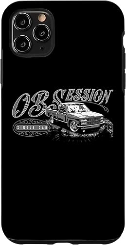 Funda para iPhone 11 Pro Max OBS de una sola cabina de camioneta estilo retro vintage CK