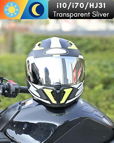 Miniatura 2 de Protector de casco de motocicleta de repuesto para casco I10 I70 HJ-31, protección antiarañazos, resistente al desgaste, resistente al viento,