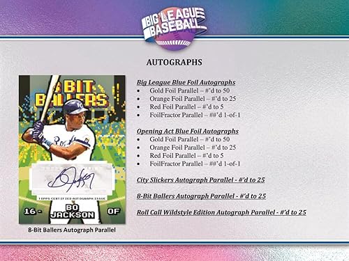 Miniatura 6 de Caja de pasatiempos de béisbol de Topps Big League 2023 (18 paquetes8 tarjetas) - GotBaseballCards