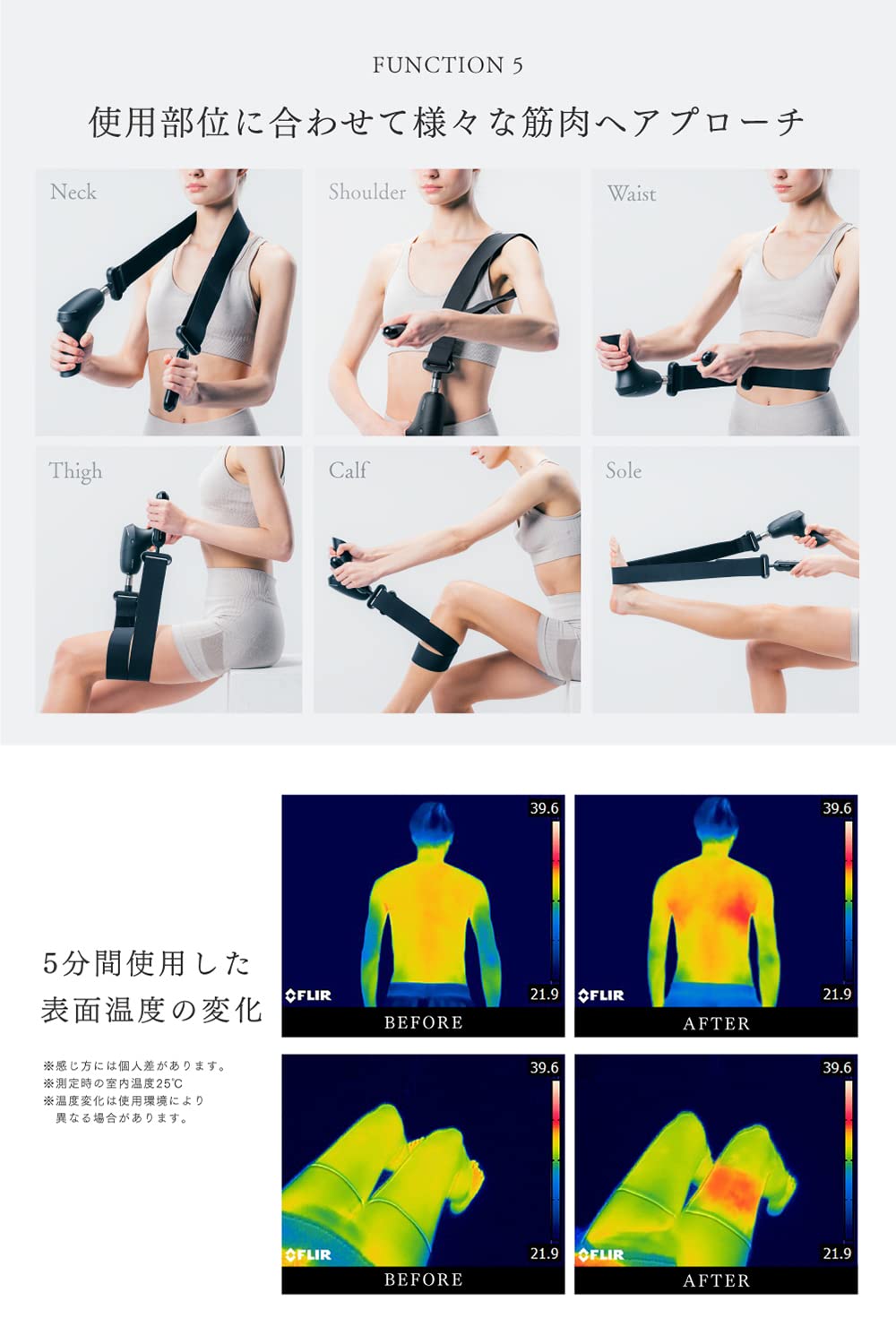 Amazon | MYTREX マイトレックス REBIVE ZEN専用ベルト RELEASEBELT 筋