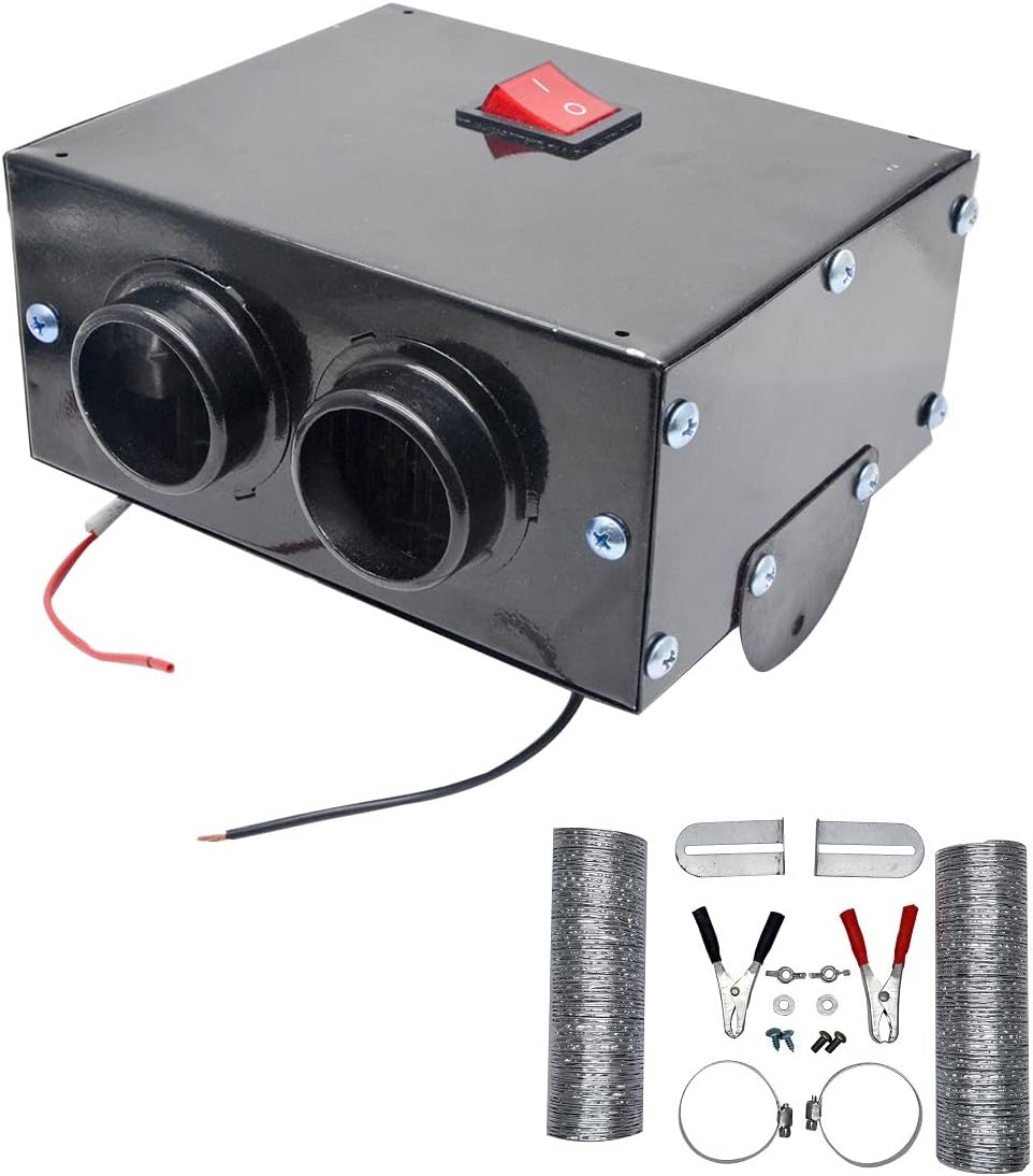 12V 500W Auto Car Truck Fan Heater Heating Warmer Windscreen Defroster