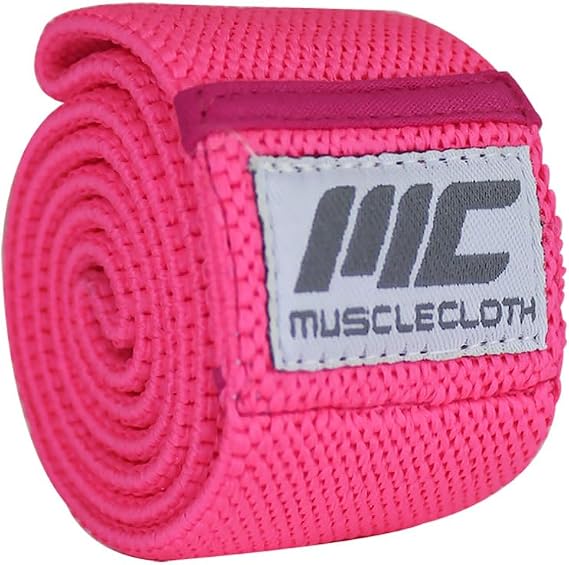 MuscleCloth Active Loop Band Resistance Band Pink Medium