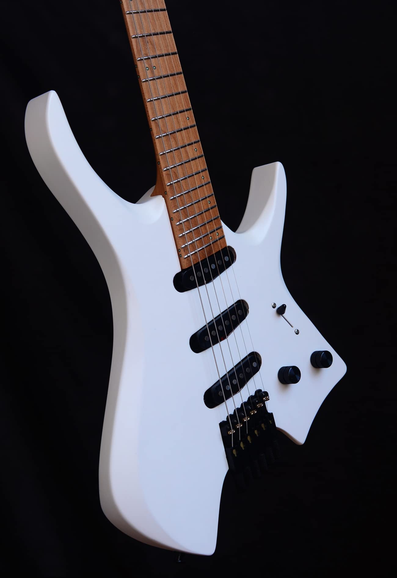 Amazon | 2022 NK Fanned frets社 6本のロープ 首なしエレキギター