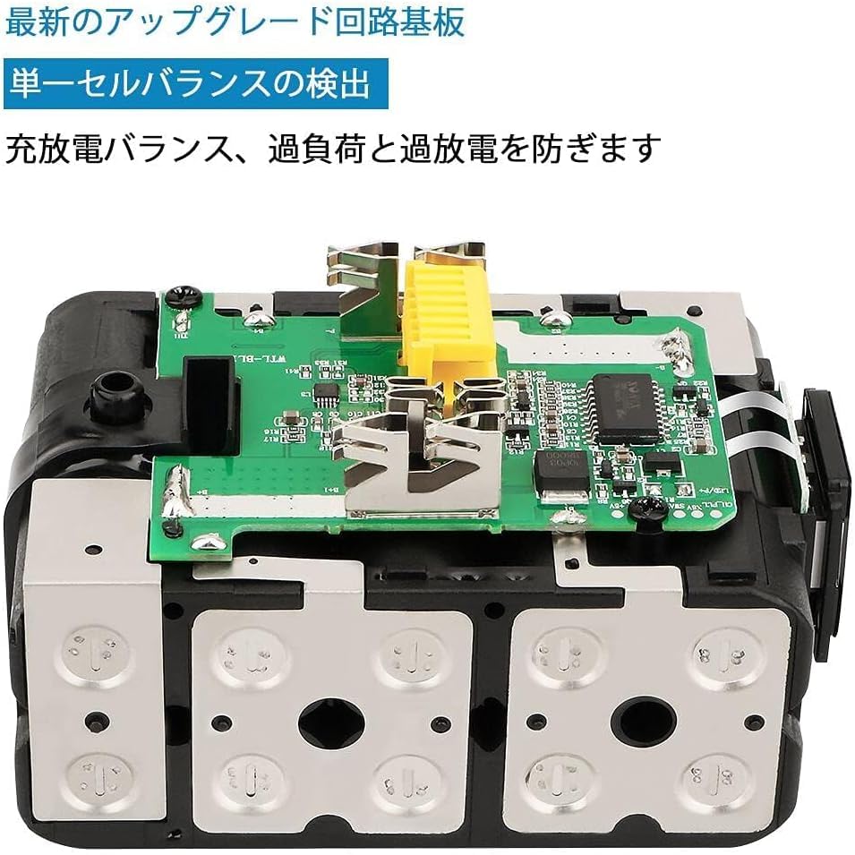Amazon.co.jp: Waitley ウィトレ マキタ 18V バッテリー マキタ 