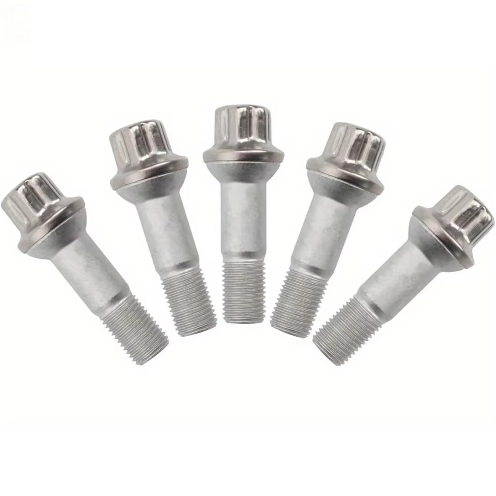 Bulloni ruota auto Compatibile Con Benz Per GLK Class X204 2008 2009 2010 2011 2012 Set Da 20 Pezzi Di Dadi Per Cerchi In Lega Con Rondella Conica OEM: 0009905407