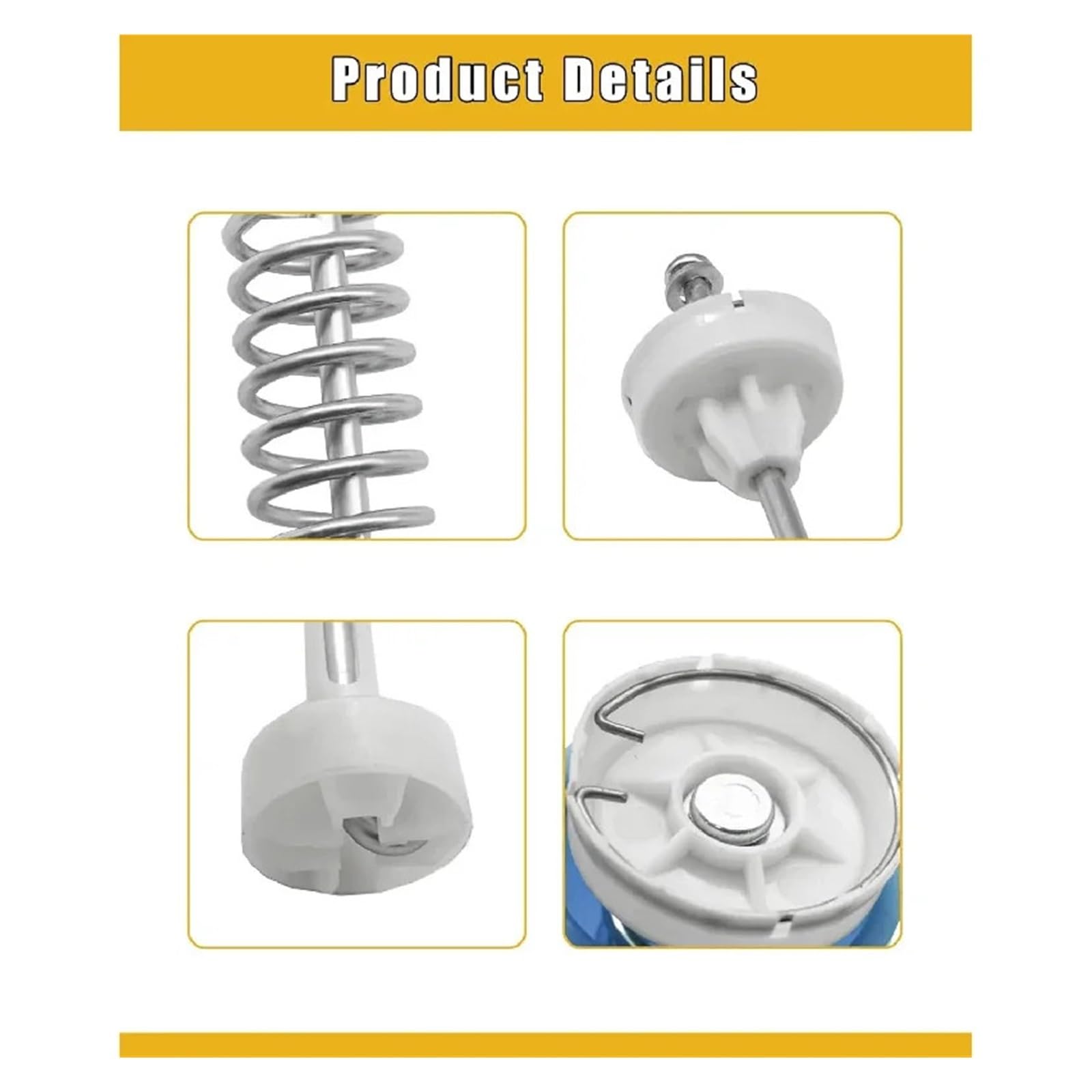 Varilla De Suspensión De Lavadora WH16X26912 Resorte,Compatible Con GE