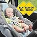 Zone Tech Baby On Board Vehicle Bumper Magnet - 2-Pack Premium Quality Convenient Reflective Baby On Board Vehicle Safety Funny Sign Bumper Magnet