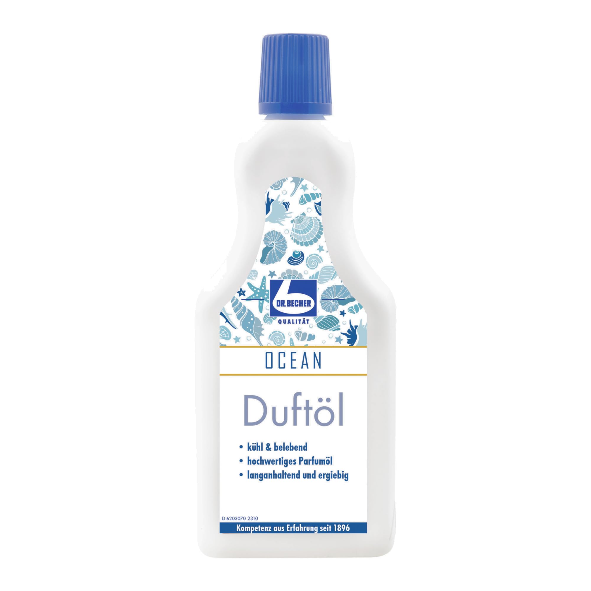 8x Dr. Becher Duftöl Ocean - 500 ml | Flasche (500 ml)