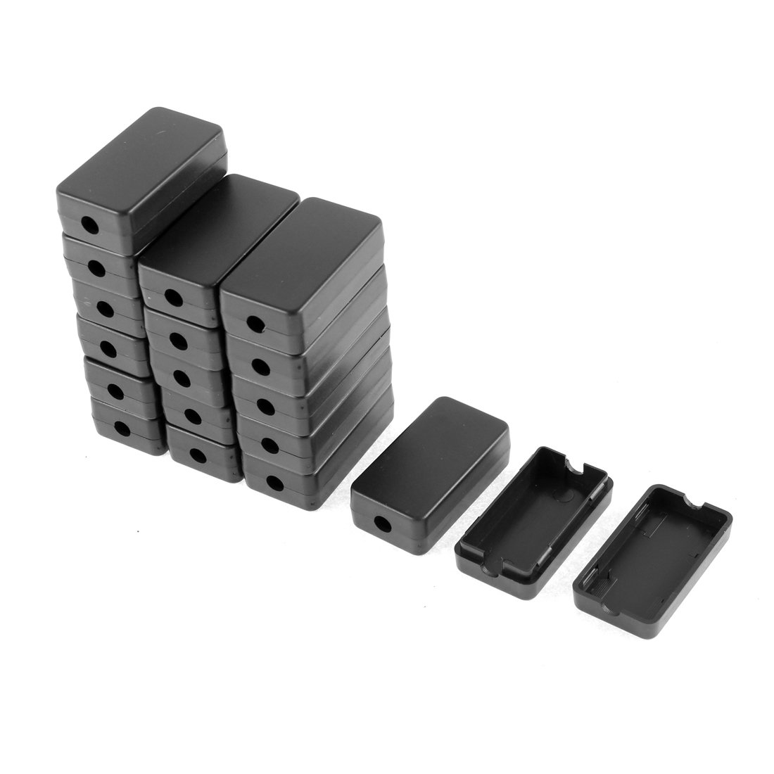 Qtqgoitem 18 Pcs Sealed Enclosure Switch Protector Junction Case 48mmx26mmx15mm (model: 272 5b8 dc0 bf8 b37)