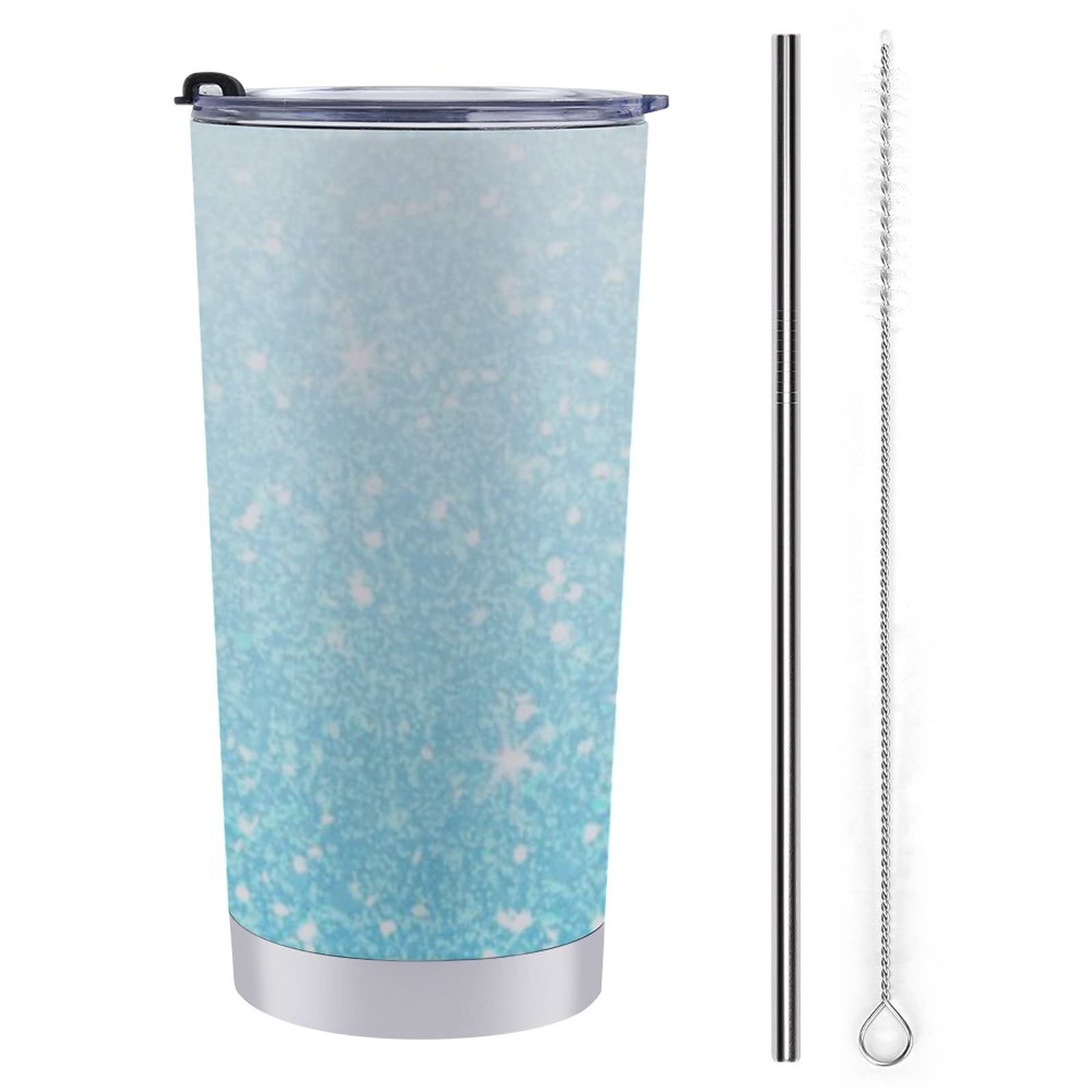 Amazon.co.jp: かわいらしい水 青く白くグラデーションなグリッター 