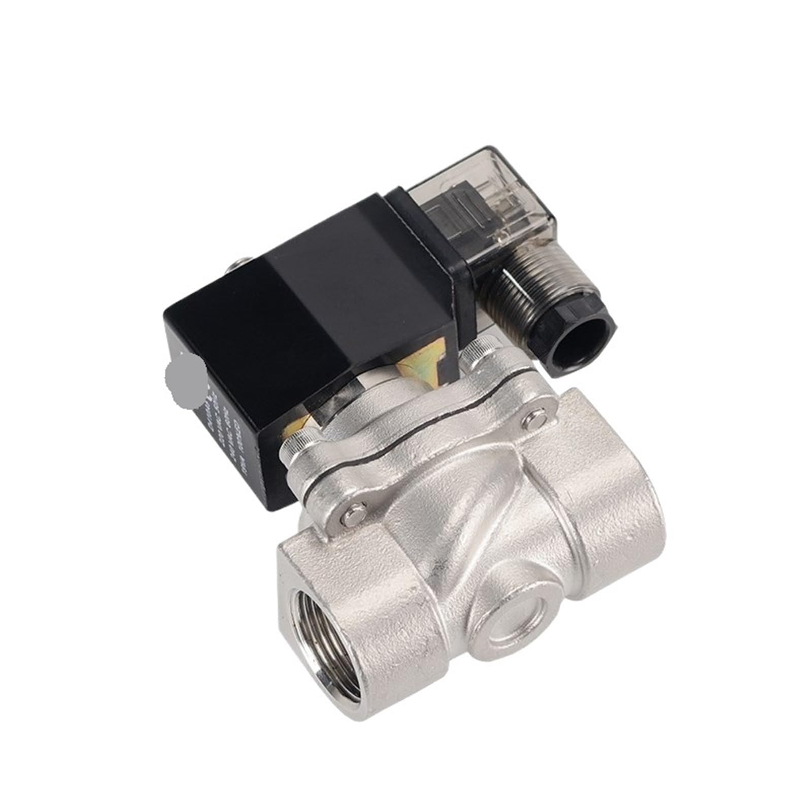 Iusezromar 1/2 " Normally Closed Stainless Steel Solenoid Valve(G_220vac_viton-Seal)