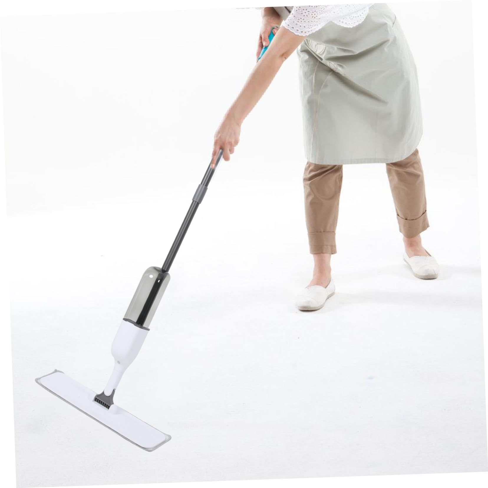 Bodenwischer 350ml Edelstahl Satz mit Superfeinfaser für Reinigung