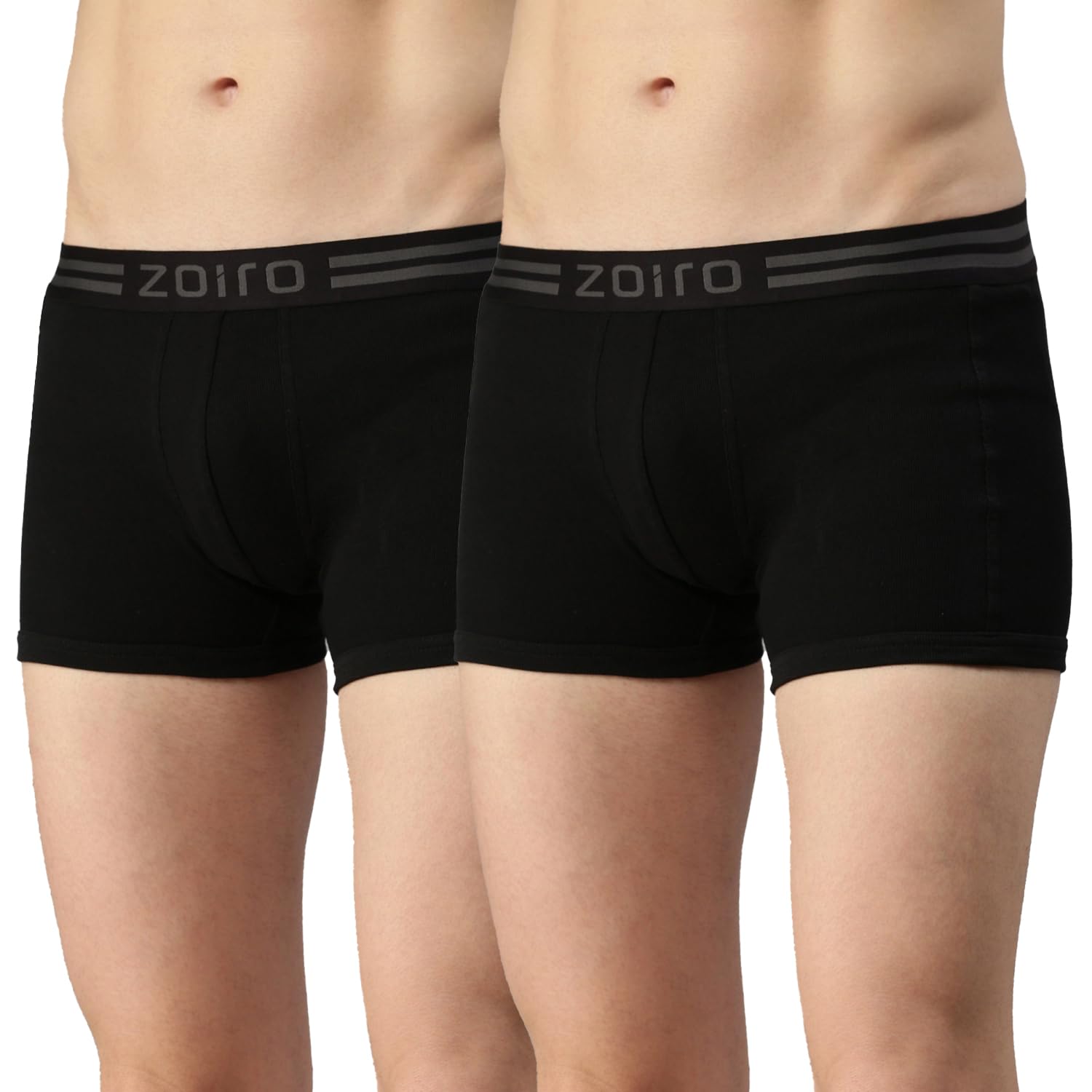 zoiro Men's Soft Cotton Solid Trunks Combo Pack |Colour's May Vary-picture-47