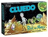 winning moves- cluedo-rick e morty and accessori, multicolore, 11422