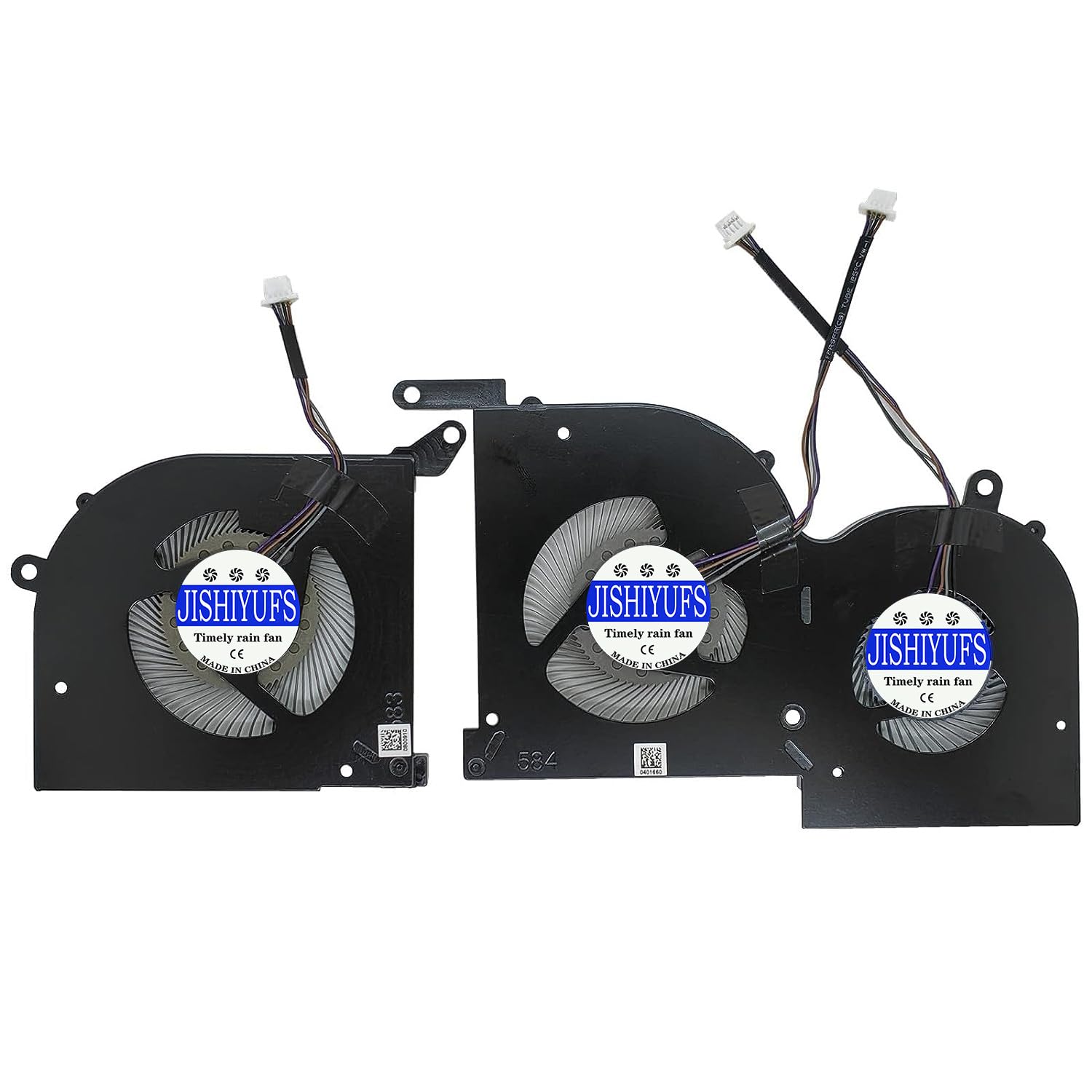 Nuova CPU Ventola di raffreddamento per MSI 16V1 16V2 GS66 WS66 P66 10SD 10SE 10SF 10SFS 10SGS,10UG 10UH 10UE BS5005HS-U4Q BS5005HS-U3J DC 5V 1.0A (non applicabile A 16 V4 V5 V6)