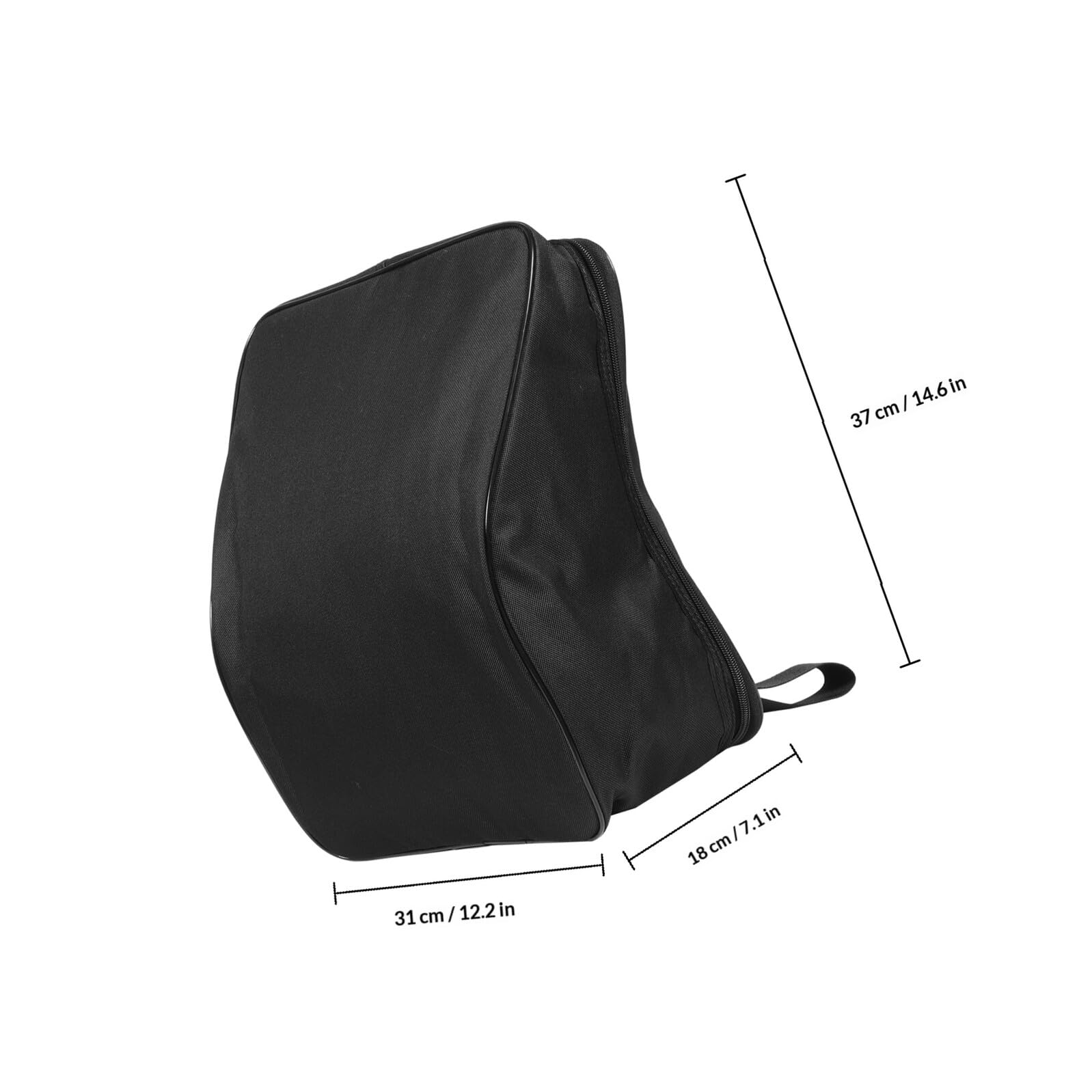 TOYANDONA Borsa per Fisarmonica e Protezione Polvere Nero 8 Bassi Tracolla Regolabile Oxford Zaino Regolabile per Concerti e Scuole
