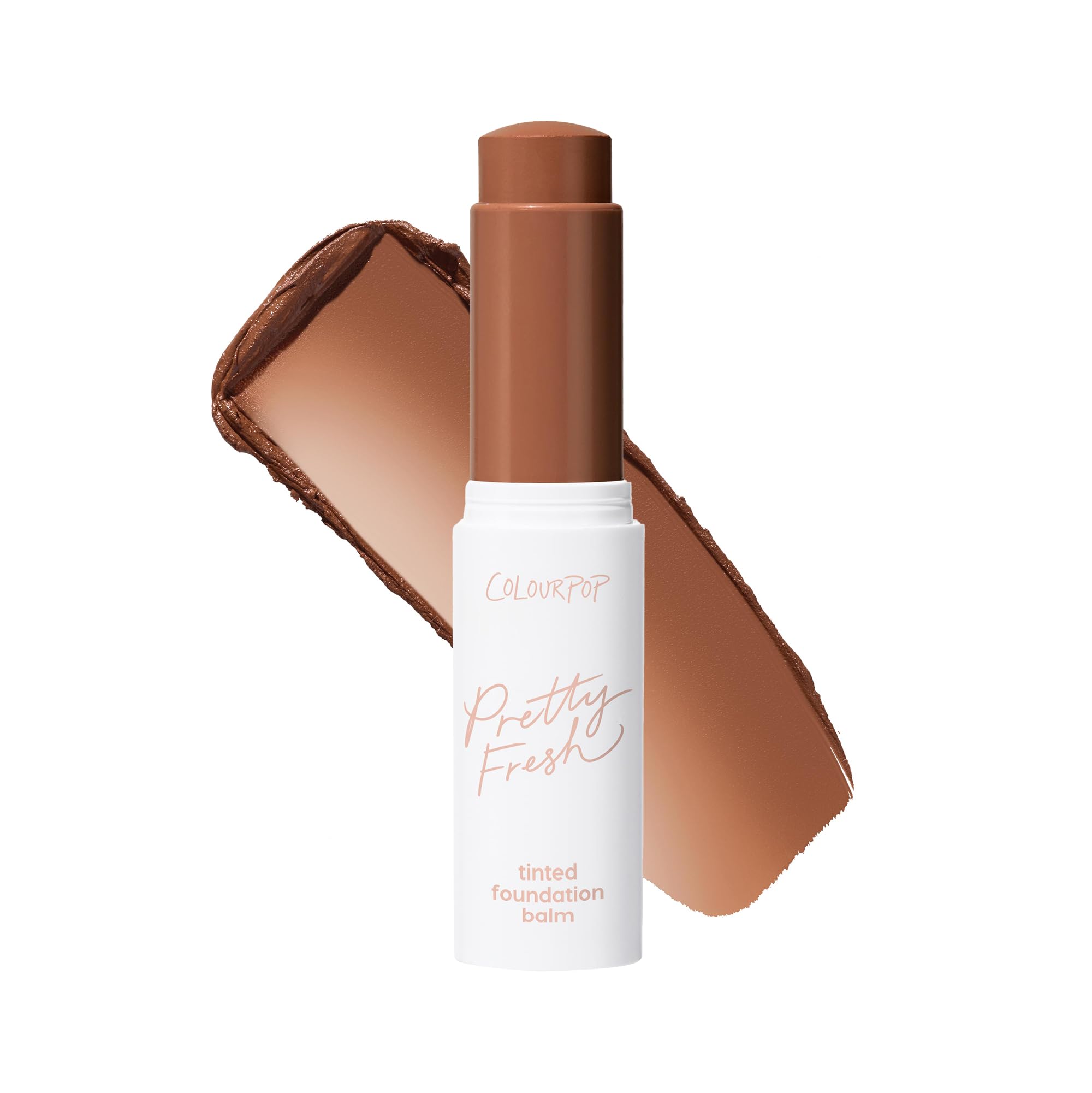 ColourPop Pretty Fresh Tinted Foundation Stick - Balm to Cream Foundation with Light to Medium Coverage - Infused with Hydrating Hyaluronic Acid,