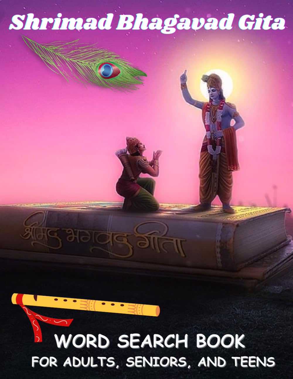 Shrimad Bhagavad Gita: A Devotional Word Search Book