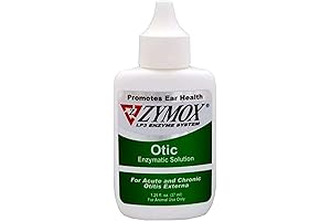 Pet King Brands Zymox Otic Enzymatic Solution - Natural Ear Cleaner with...