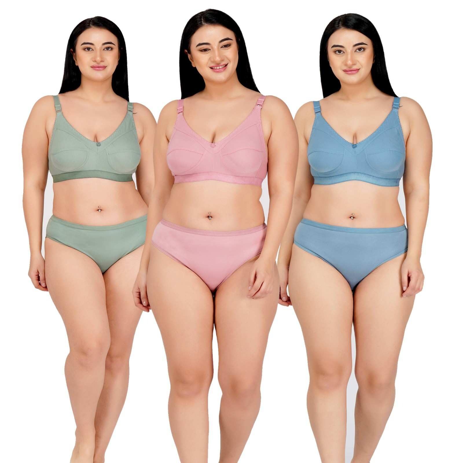Shameless Non-Padded Soft Cotton Blend Full Coverage Everyday Bra for Women with Wire-Free Comfort, Adjustable Wide Straps, Seamed Design and Breathable Support-image-34