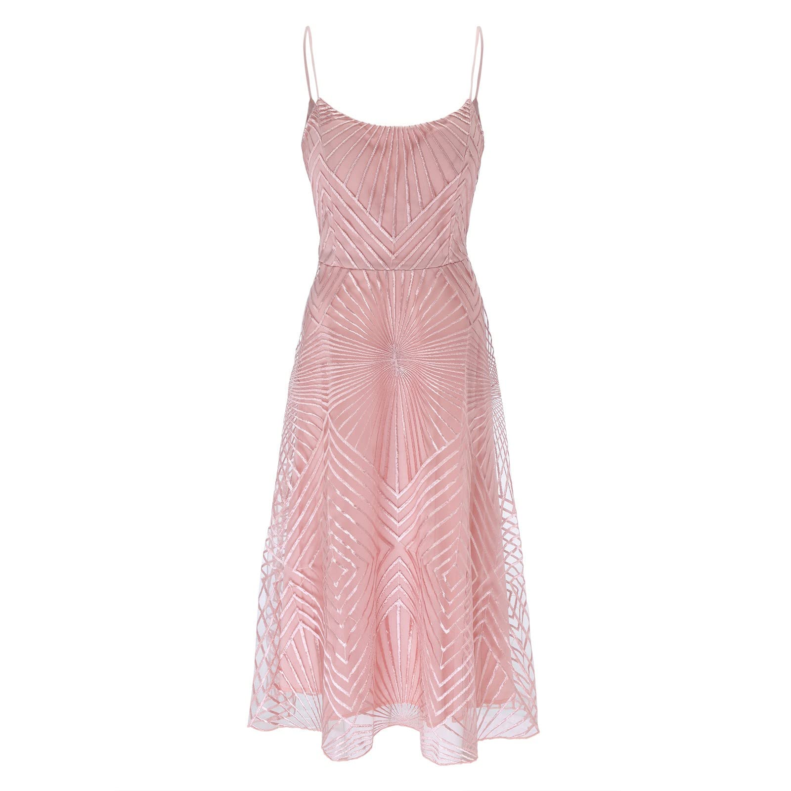 Abito Donna Elegante Ballo Classico Ballo Abiti Lunghi Ruffled Formale Vintage Cocktail Party Sposa Senza Manica Cerimonia Abito da Donna da Sera Abiti Sera Donna Eleganti