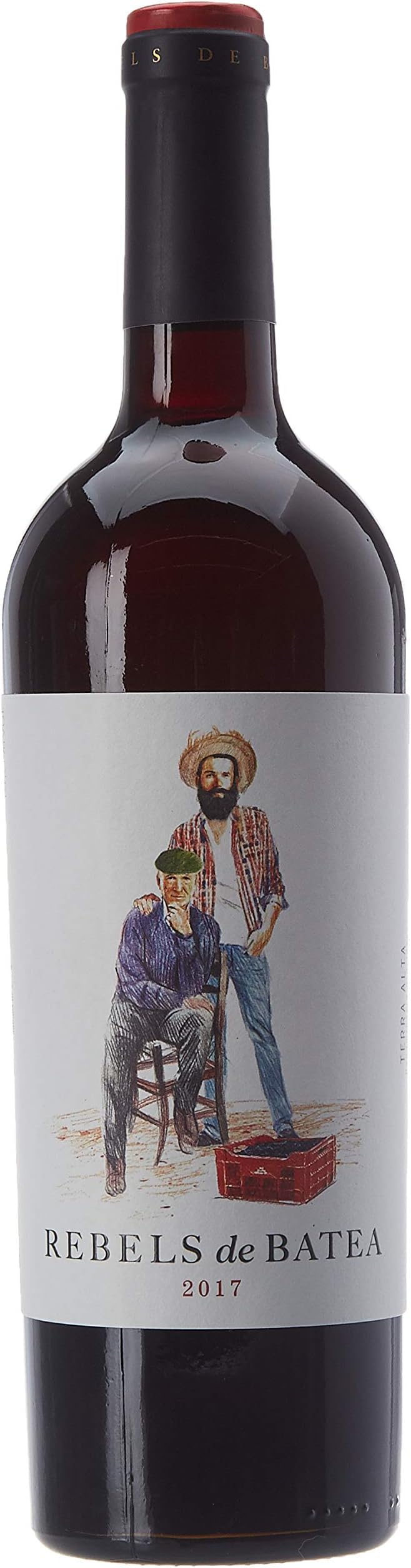 7 Magnífics Rebels de Batea Garnacha tinta, Vino Tinto, 75 cl - 750 ml (Paquete de 6)