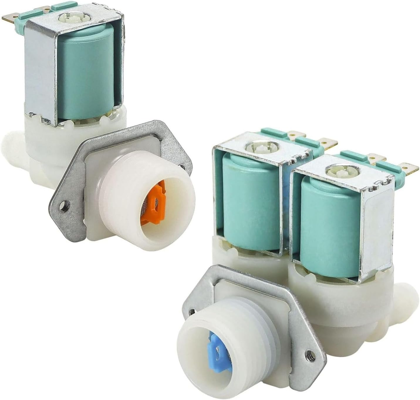 DC62-30312J DC62-30314K Washer Cold & Hot Water Inlet Valve Set Fit for Samsung Washing Machine 592-49496 592-49396