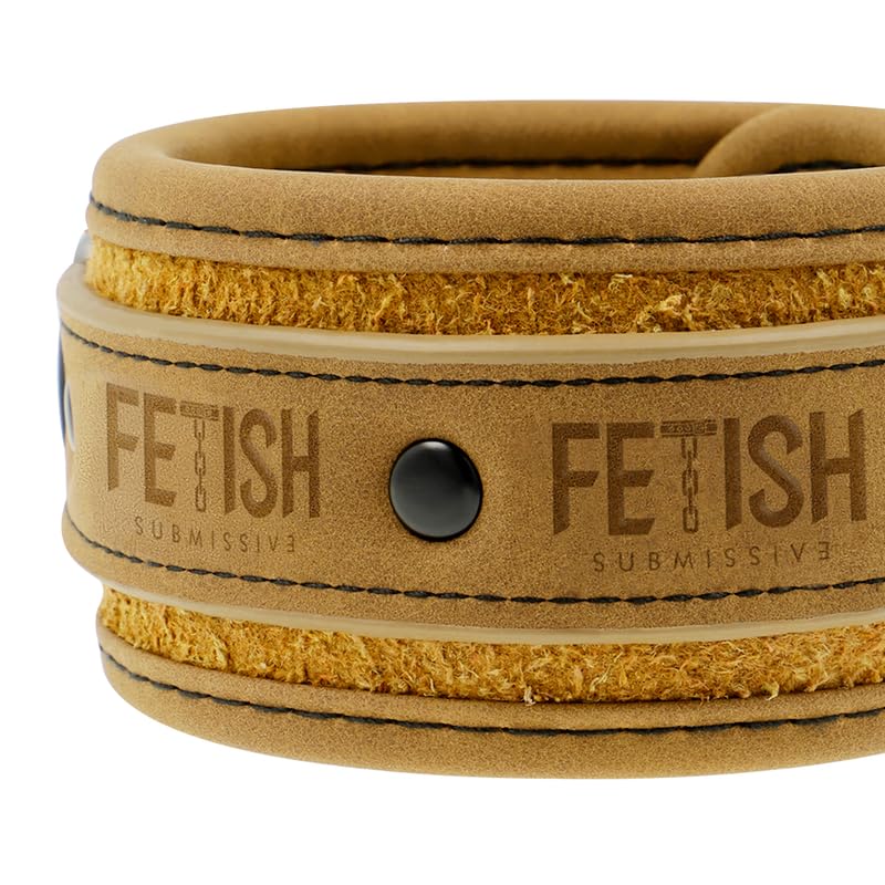 Menottes en cuir vegan de qualité supérieure Origen Fetish