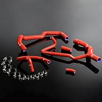 Vista 10 de G-PLUS Kit de manguera de radiador de silicona compatible con Peugeot 306 406 2.0L 1995-2004